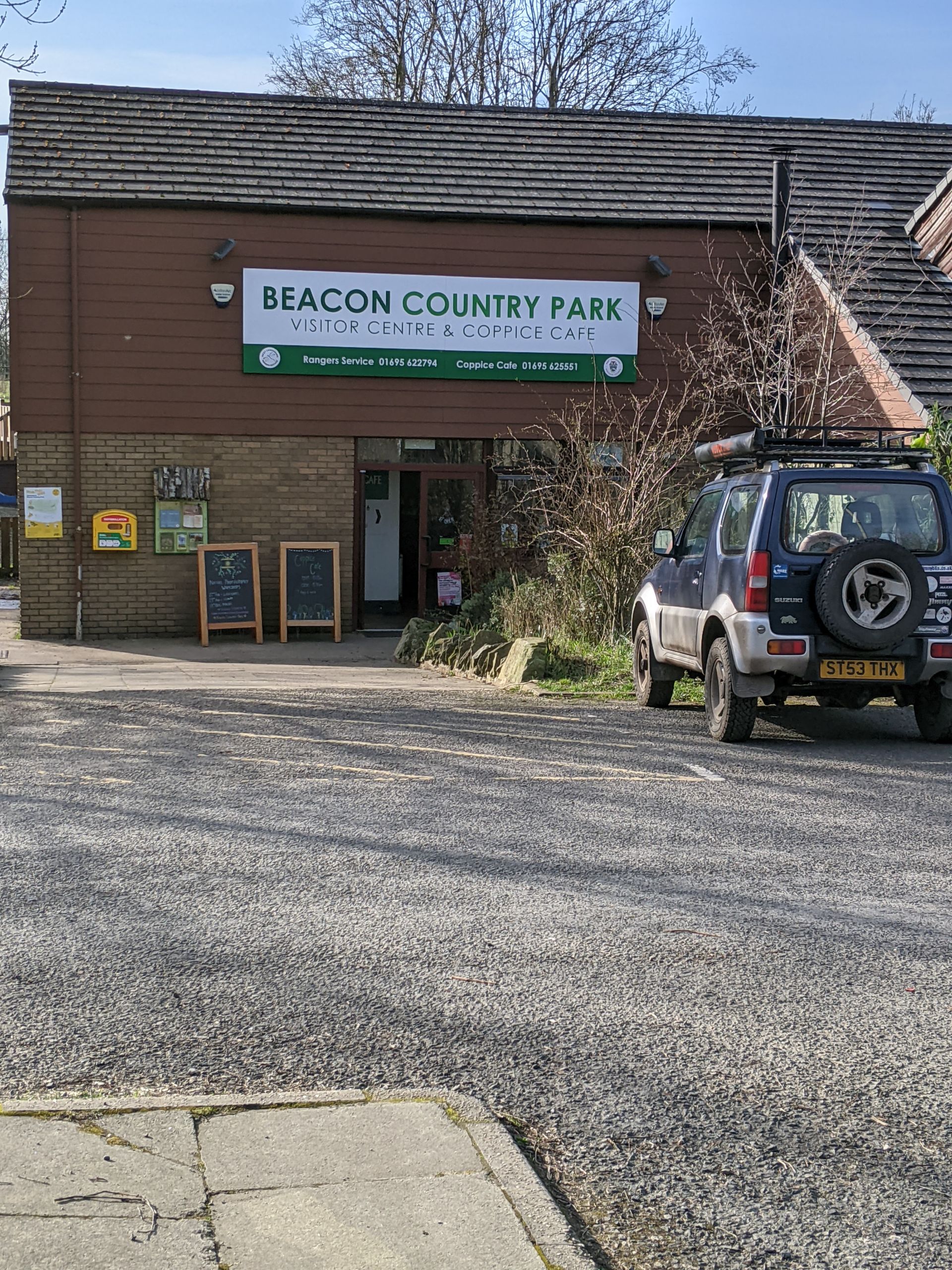 Cafe and centre on walk